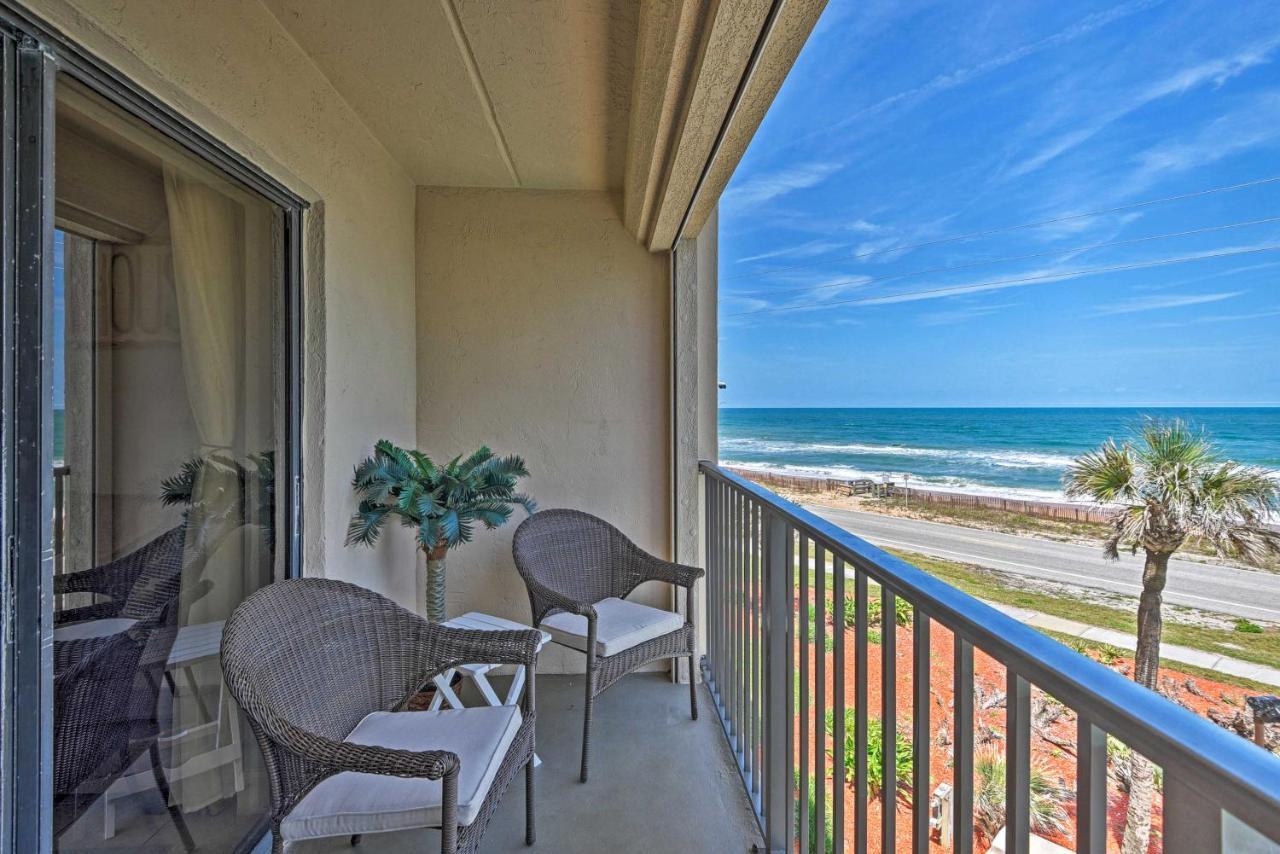 Oceanfront Ormond Beach Getaway With Balcony! Apartment ภายนอก รูปภาพ