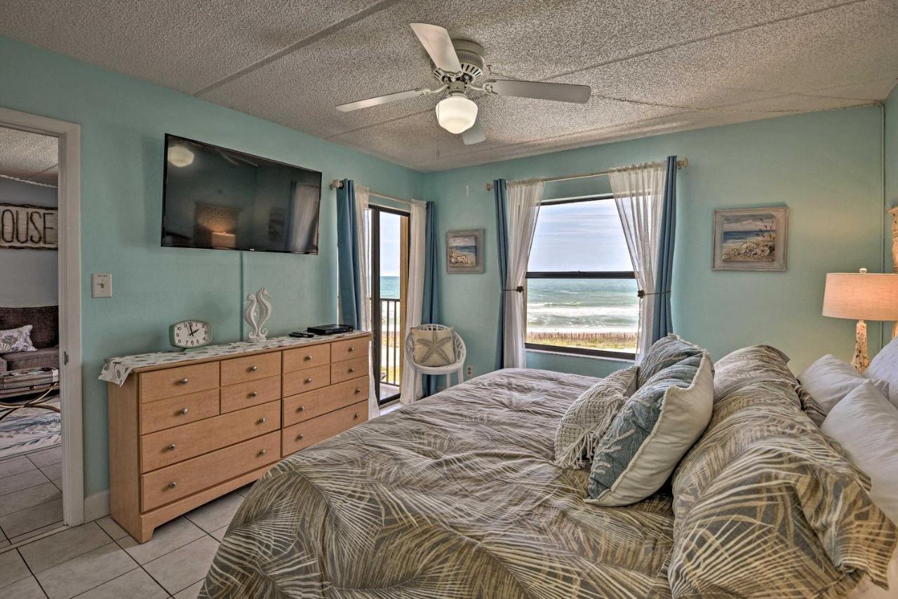 Oceanfront Ormond Beach Getaway With Balcony! Apartment ภายนอก รูปภาพ